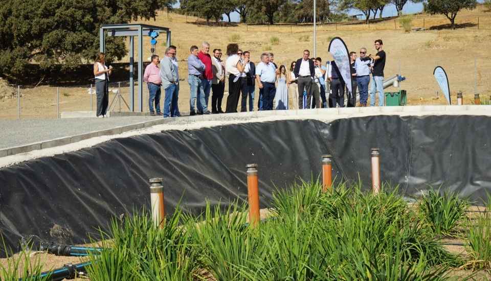 La Diputación de Badajoz inaugura la depuradora de Malcocinado tras invertir 800.000 euros