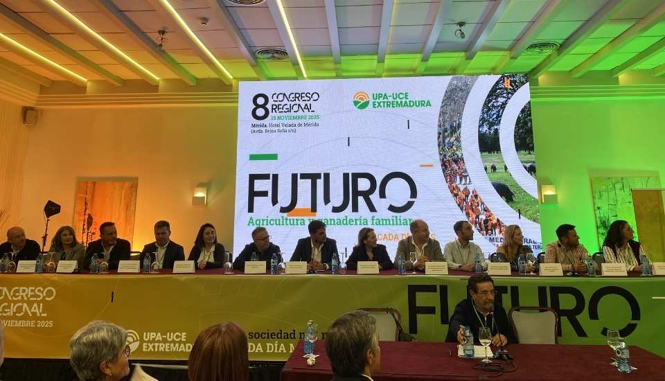El agricultor Óscar Llanos, nuevo secretario general de UPA-UCE Extremadura