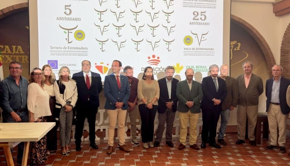 Las IGP Ternera y Vaca de Extremadura celebran sus aniversarios con homenajes al sector