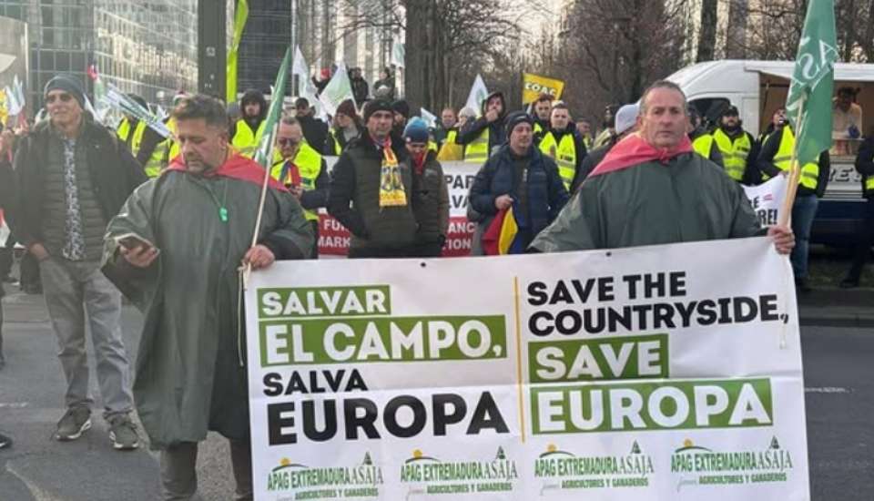 protestas agricultores extremeños bruselas
