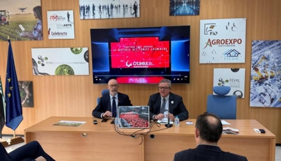 CTAEX estrena en Agroexpo un documental sobre la historia y el liderazgo del tomate extremeño