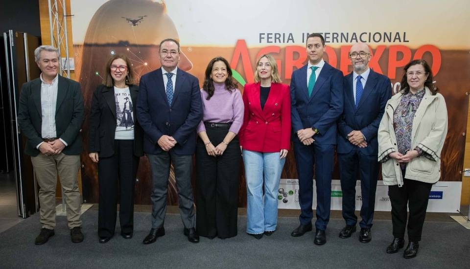 María Guardiola inaugura Agroexpo 2026 y defiende al campo extremeño