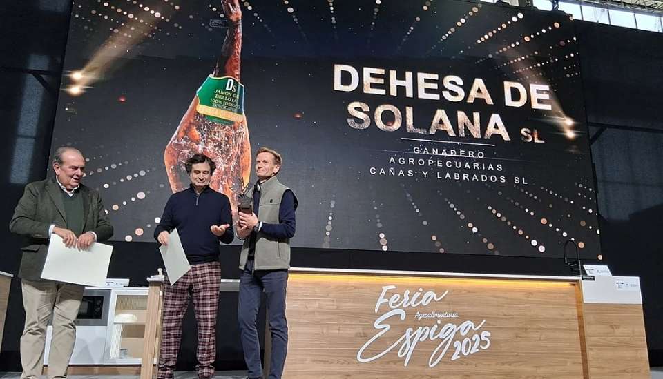 Dehesa de Solana, Mejor Jamón DOP Dehesa de Extremadura en los Premios Espiga 2025
