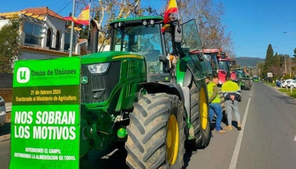 Unión de Uniones prepara una gran tractorada en Madrid