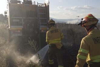El INFOEX intervino en 37 incendios forestales que calcinaron más de 1.300 hectáreas