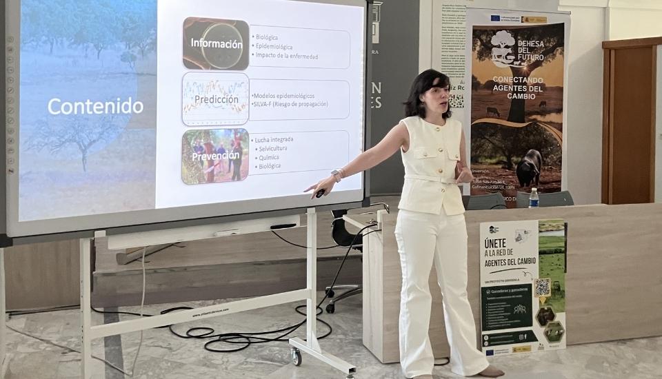 CICYTEX estudia la diversidad genética de un patógeno forestal