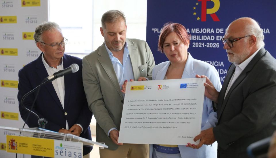 El PSOE reclama inversión de la Junta para modernizar el regadío